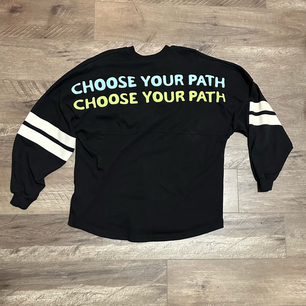 Disney Star Wars Grogu Choose Your Path Spirit Jersey L NWOT